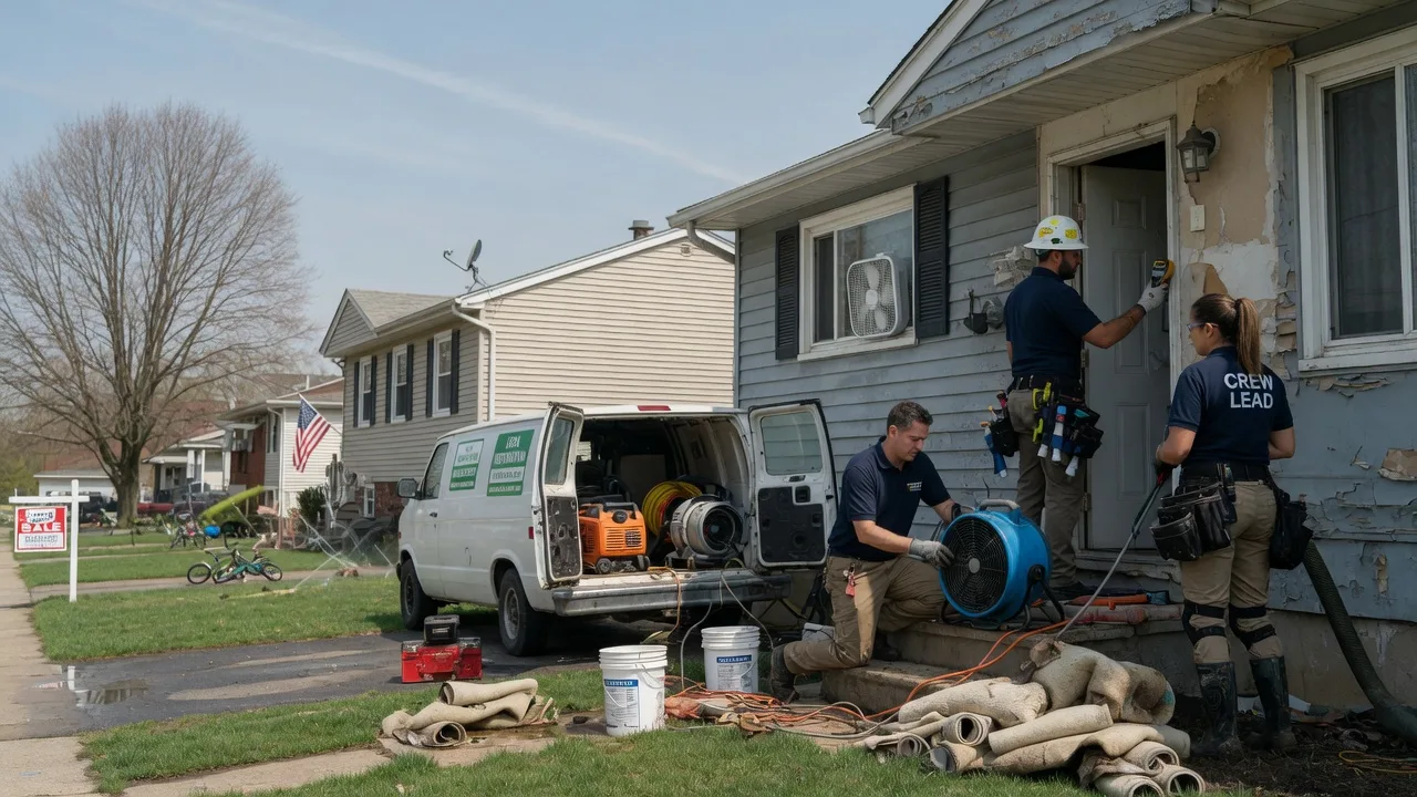 Flood Cleanup in Jacksonville, VT near me